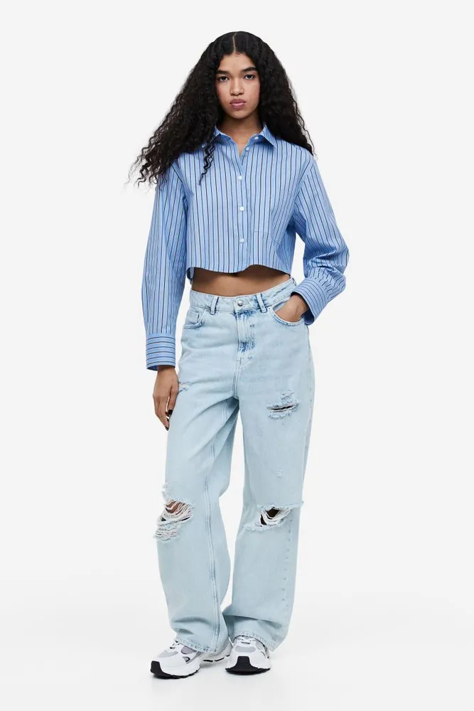 boxy top h&m