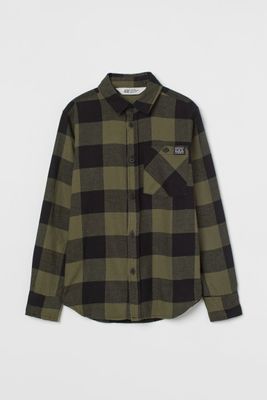 Cotton Flannel Shirt