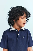 Cotton Jersey Polo Shirt