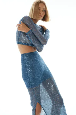Jupe à paillettes