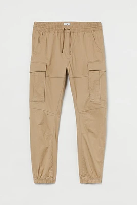 Slim Fit Cargo Joggers