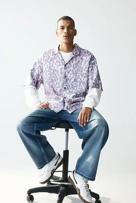 Loose Fit Lyocell Resort Shirt