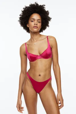 3-pack Stretch Satin Thong Briefs