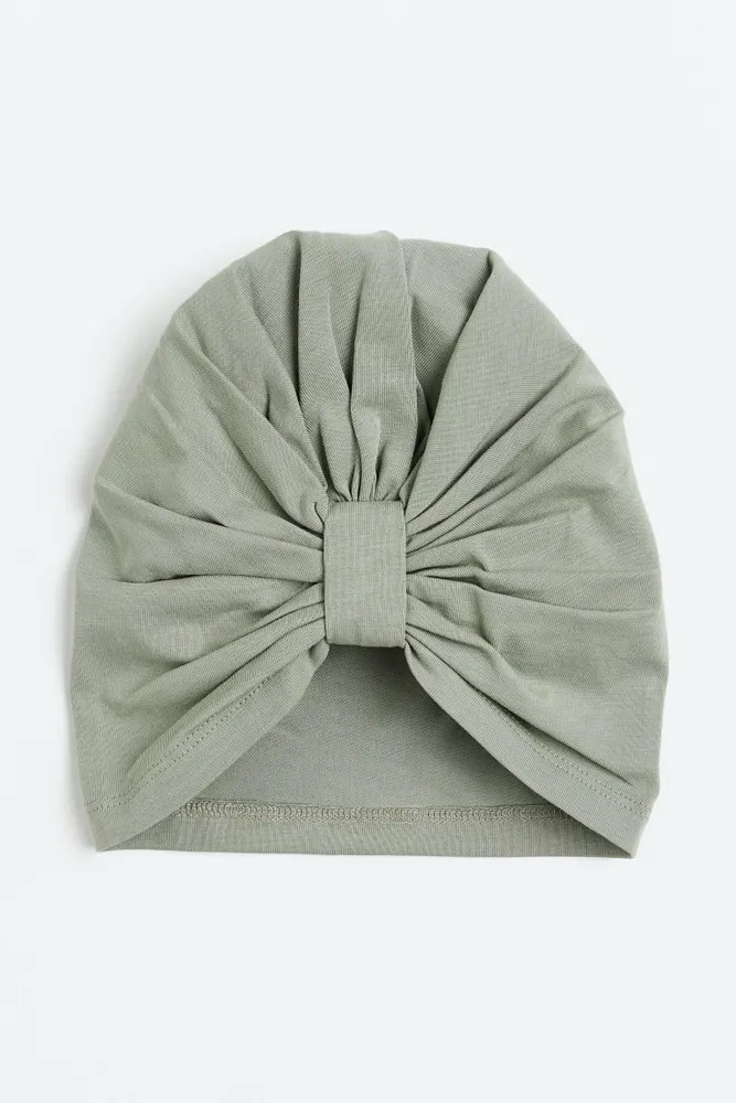Jersey Hat with Knot Detail
