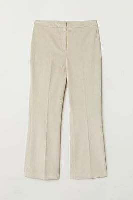 Ankle-length Corduroy Pants