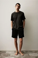 Pajama T-shirt and Shorts