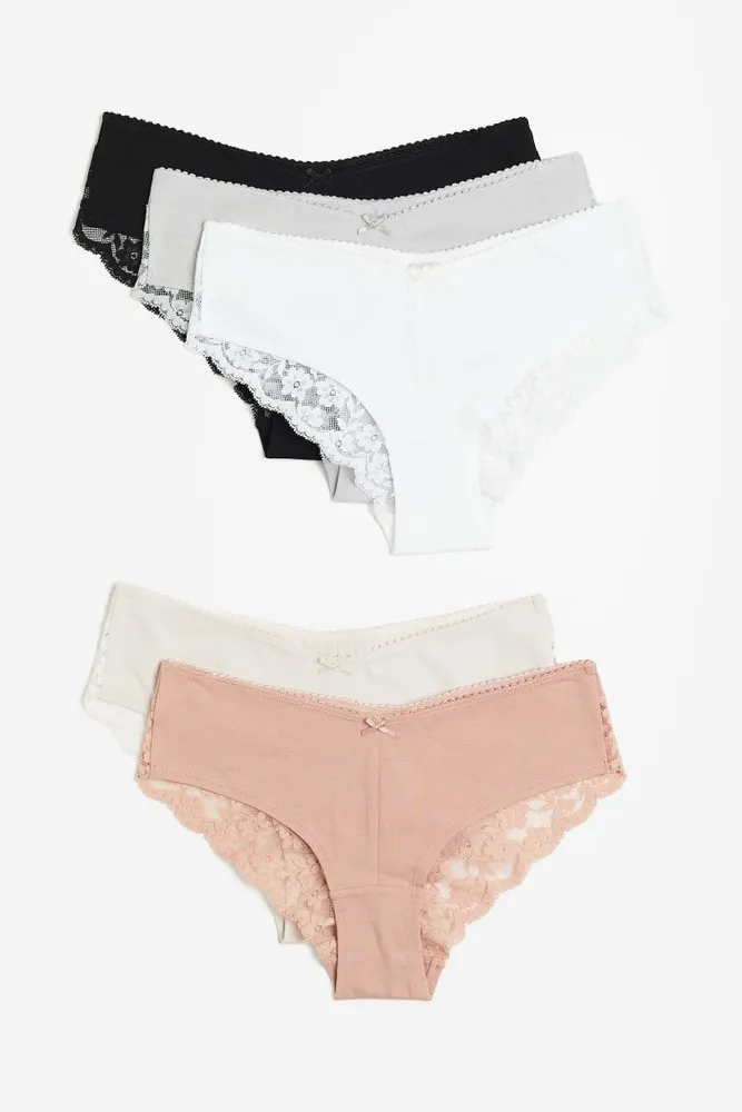 5-pack Lace Hipster Briefs