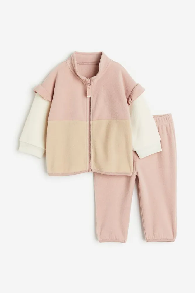 H&M 2-piece Fleece Set