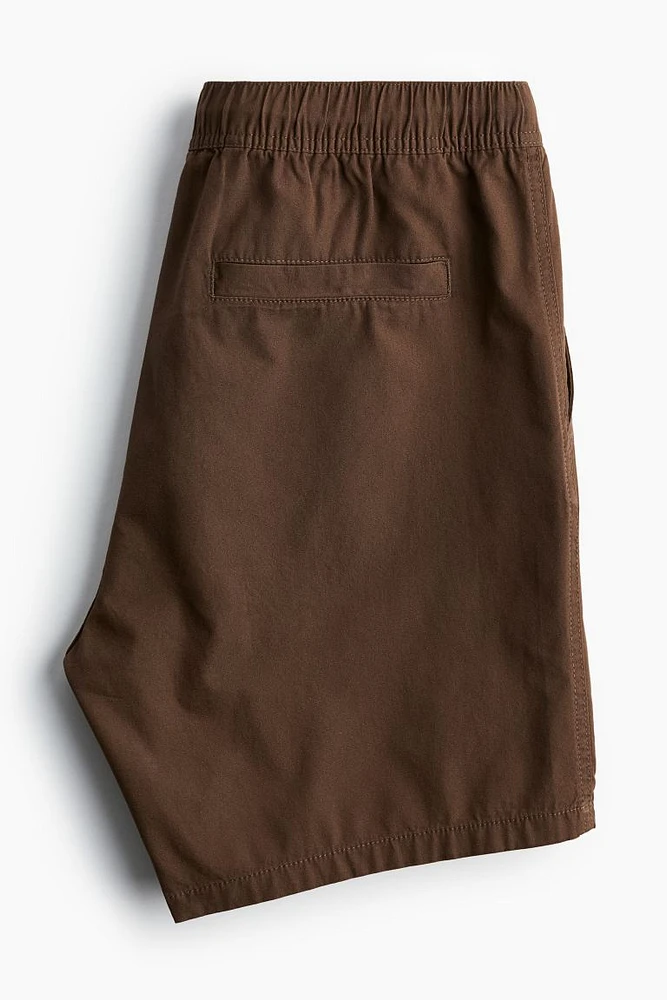 Regular Fit Cotton Shorts