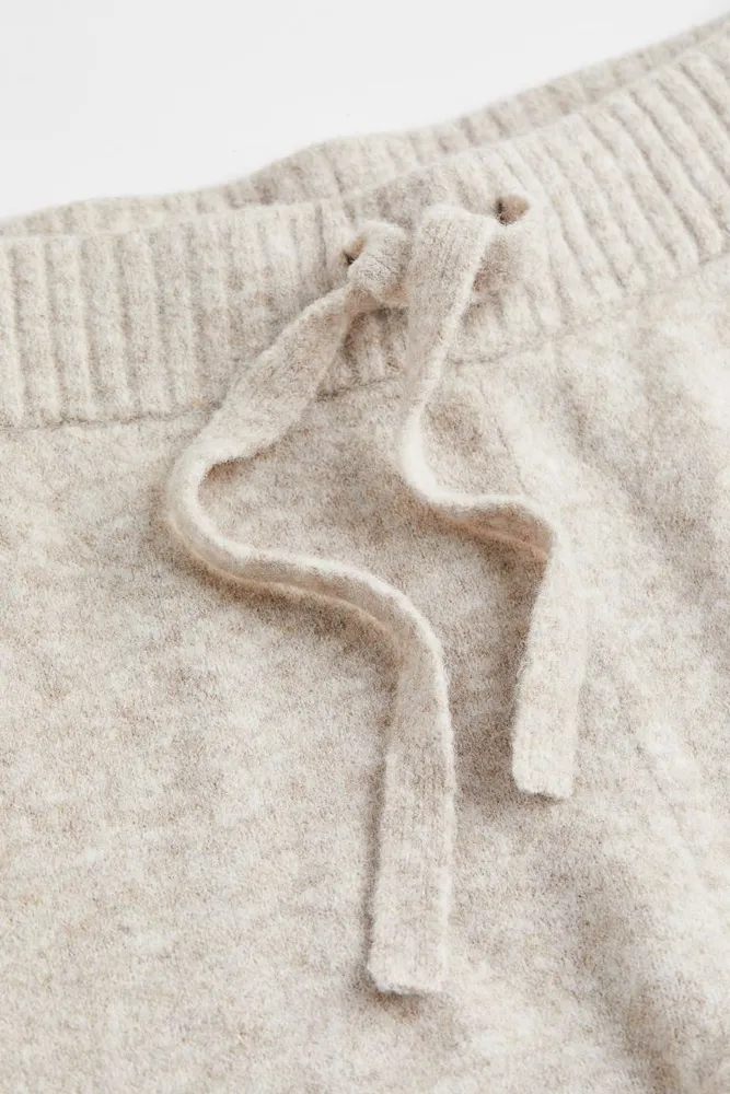 Sweater-Knit Performance Jogger Pants