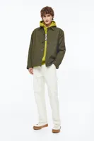 Regular Fit Twill Shacket