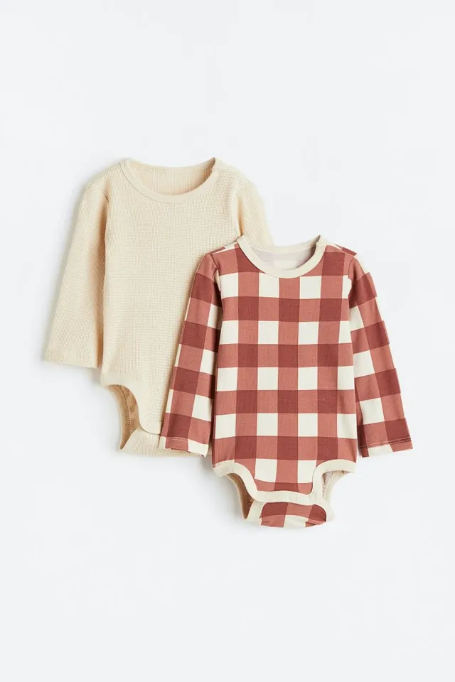 2-pack Ribbed Cotton Bodysuits