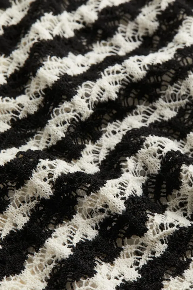 Crochet-look Beach Pants