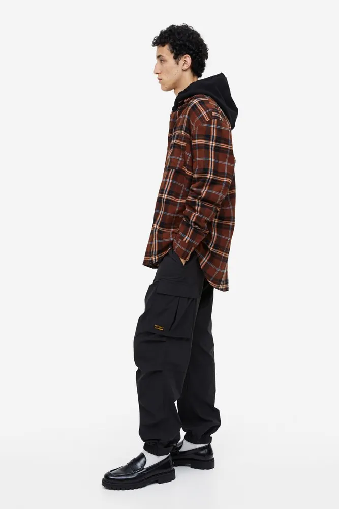 Relaxed Fit Flannel Shirt
