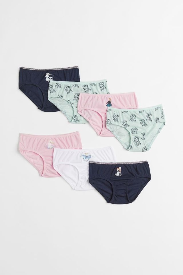 7-pack cotton briefs - Pink/Encanto - Kids