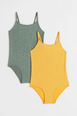 2-pack Patterned Swimsuits