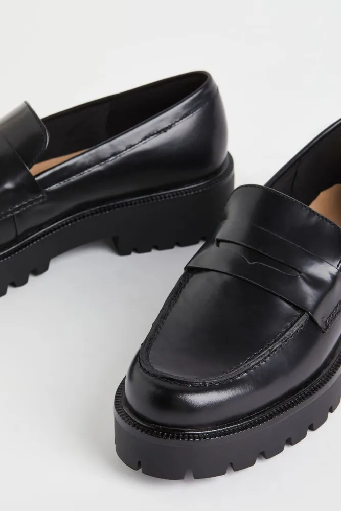 Leather Loafers