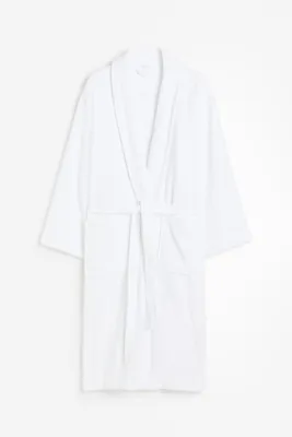 Robe de chambre en coton éponge