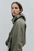 Water-repellent Hooded Jacket