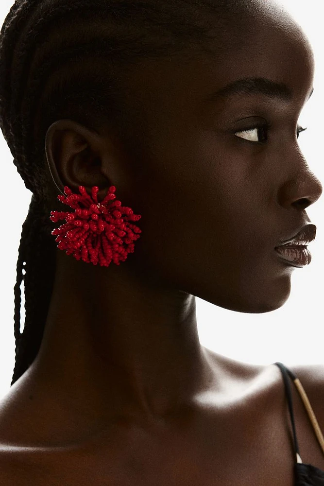 Glass-bead Earrings