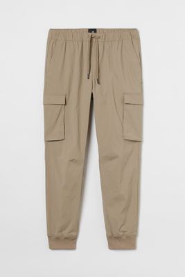 Nylon Cargo Joggers