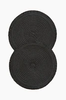 2-pack Round Placemats