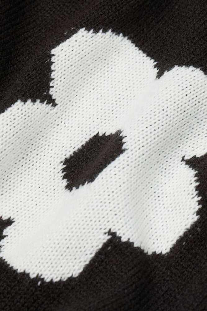 H&M+ Jacquard-knit Sweater