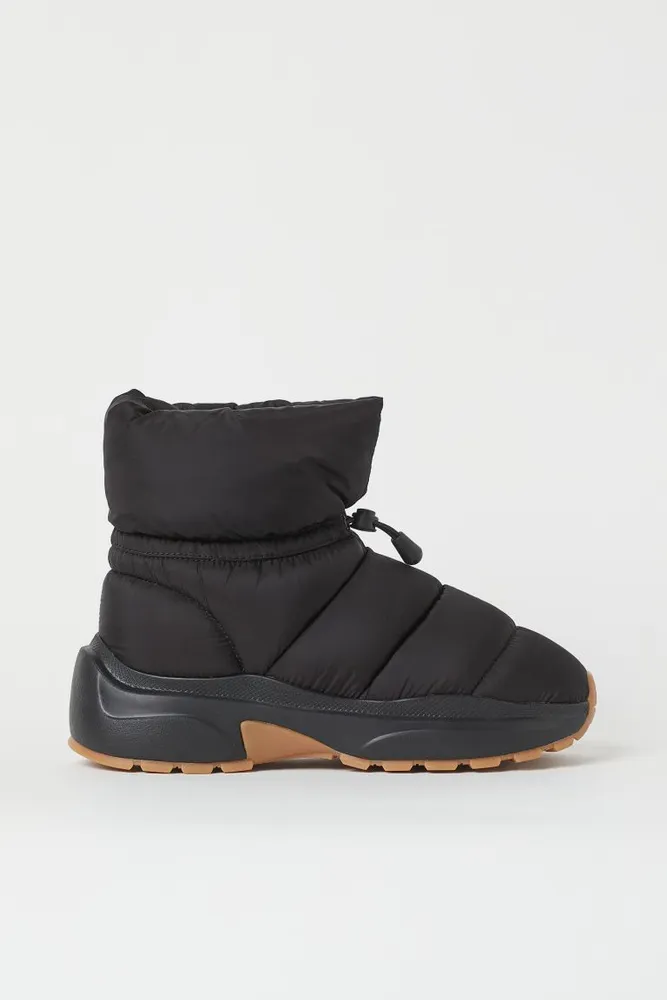 Padded Sneaker-style Boots