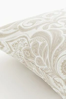 Damask-patterned Cushion Cover