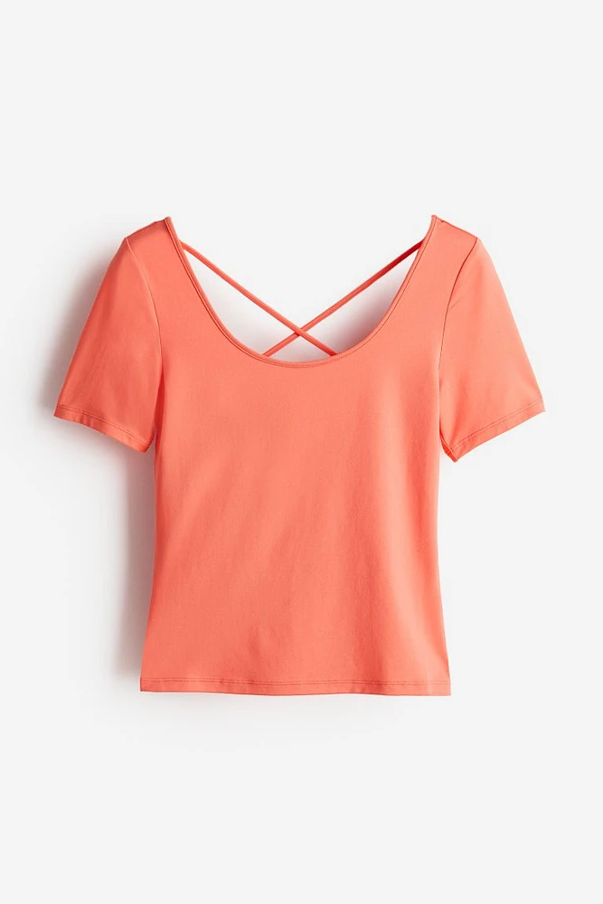 Scoop-neck Top