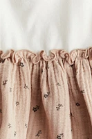 Short-sleeved Cotton Dress