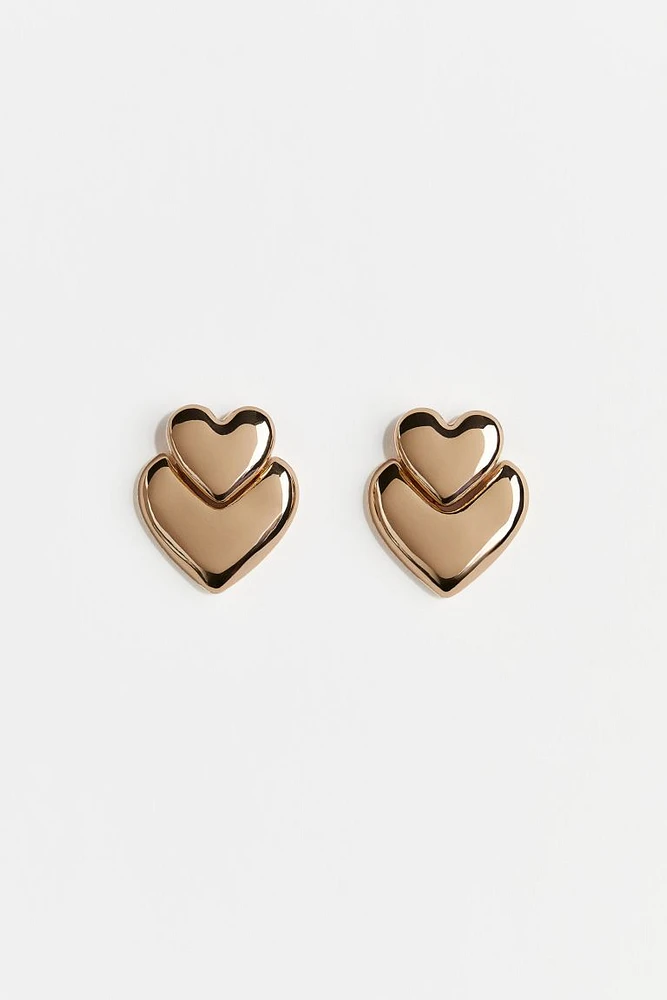 Heart-Shaped Earrings