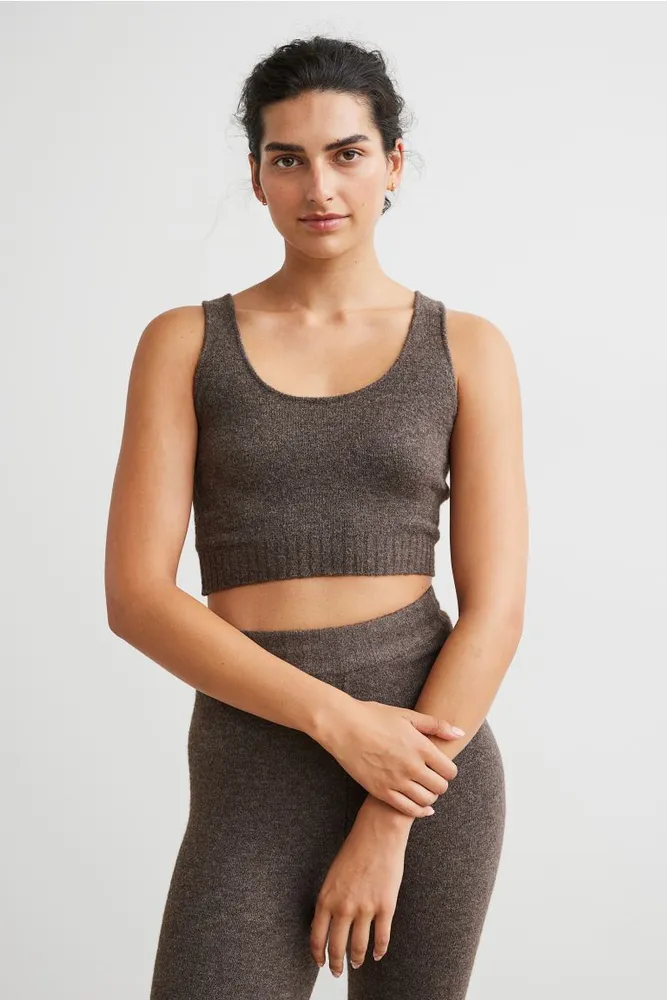 Hu0026m Fine-knit Crop Sweater Vest | Pacific City