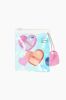 2-pack Heart-shaped Lip Glosses