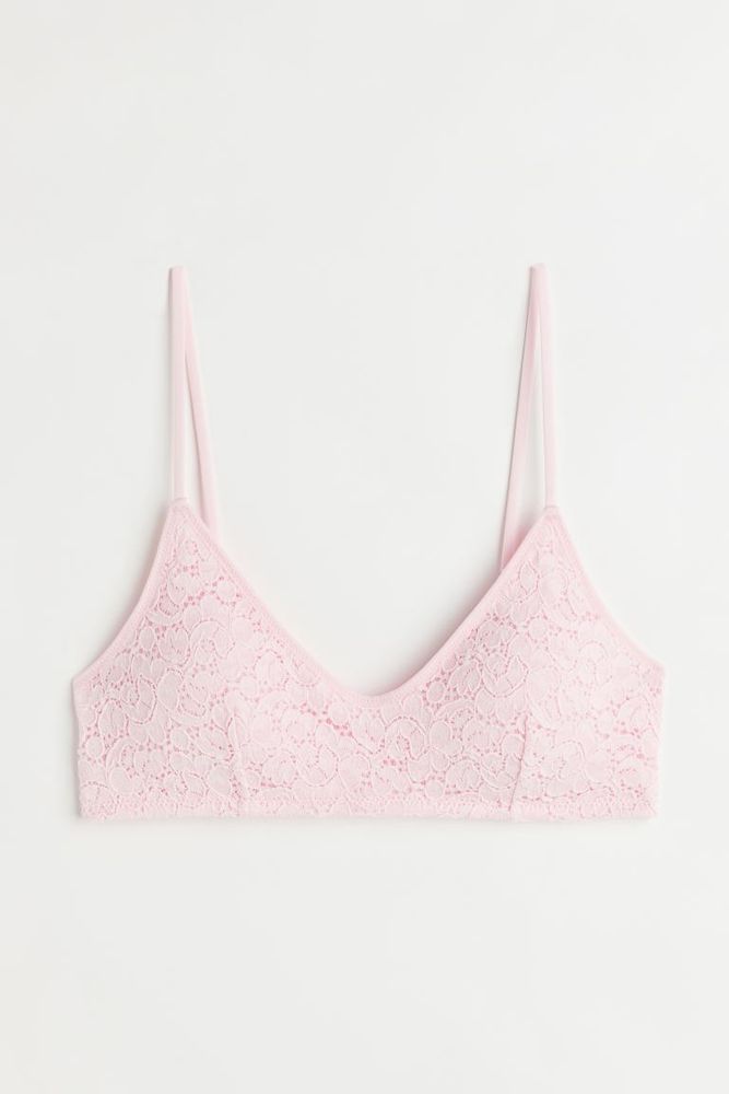 H&M Non-padded Lace Bra Top