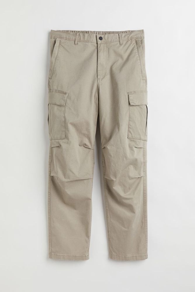 H&M Cotton Twill Cargo Pants