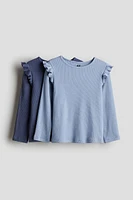 2-pack Ribbed Cotton Tops