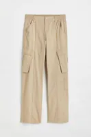 Canvas Cargo Pants