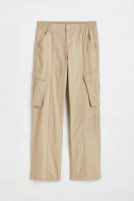 Canvas Cargo Pants