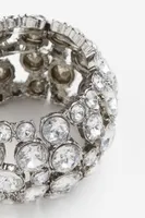Rhinestone-embellished Bracelet