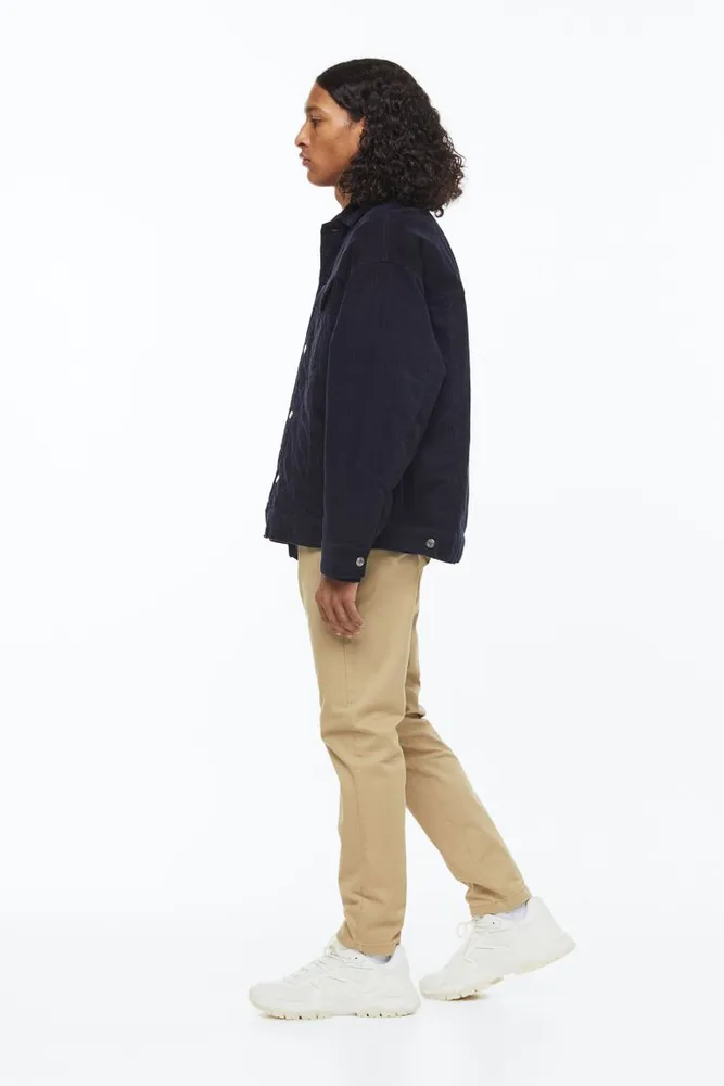 Skinny Fit Cotton Chinos