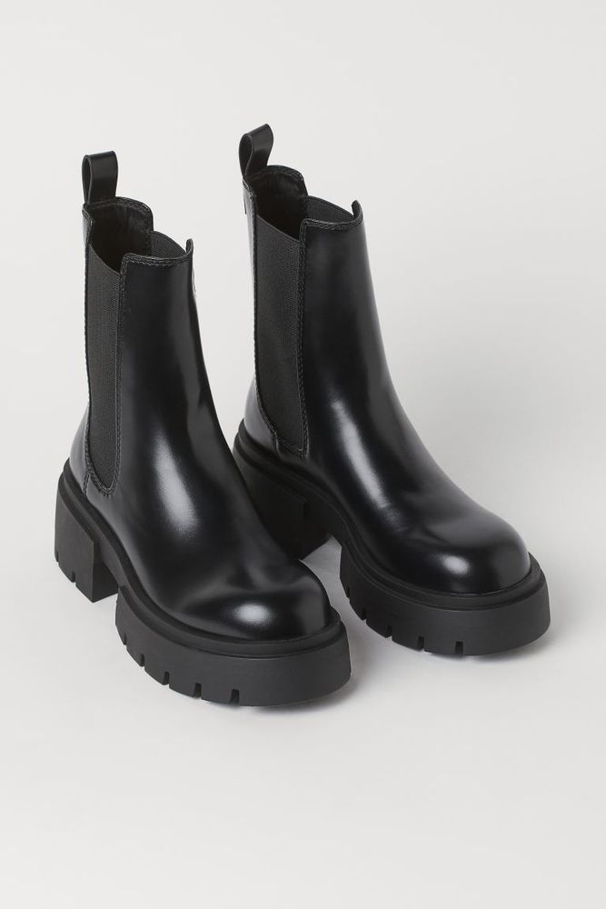 Platform Chelsea-style Boots