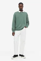 Relaxed Fit Washed-look Sweatshirt