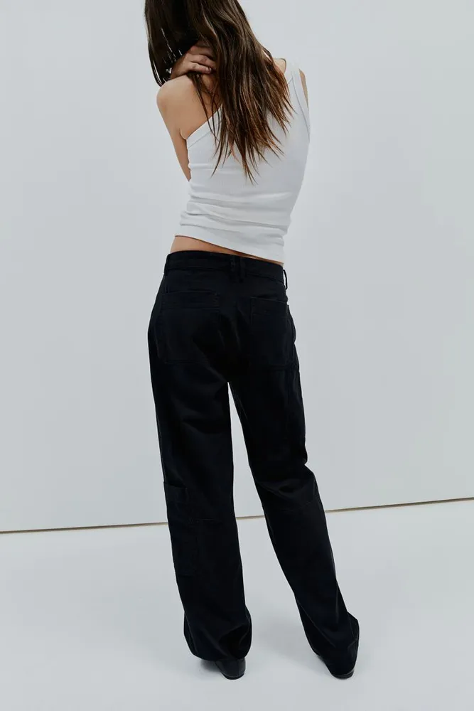 Twill Cargo Pants