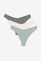 3-pack Invisible Thong Briefs