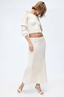 Rib-knit Skirt