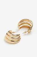 Curved Earrings