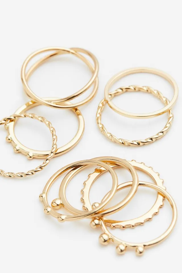 H&M 9-pack Rings  Montebello Town Center