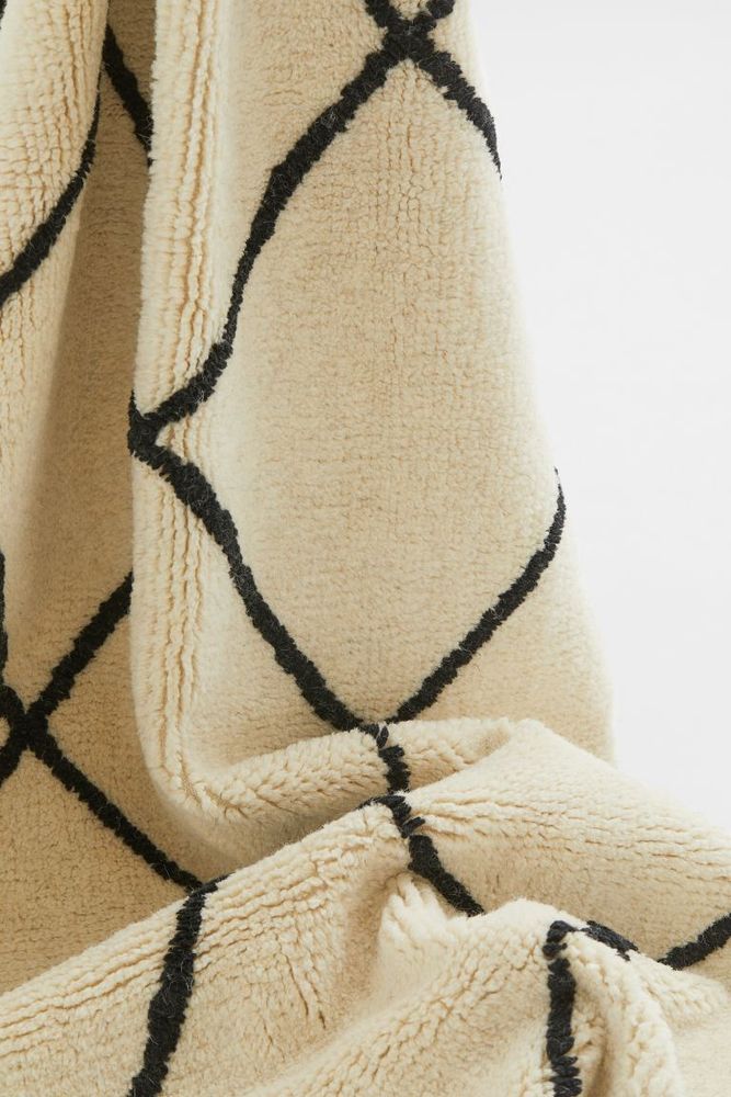 Patterned Wool-blend Rug