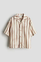Linen-blend Resort Shirt